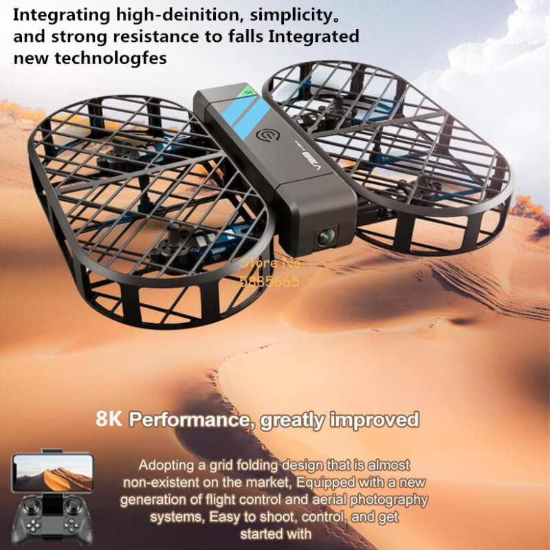 Drone Video Production - Telecamera HD 8K 360 ° Protezione