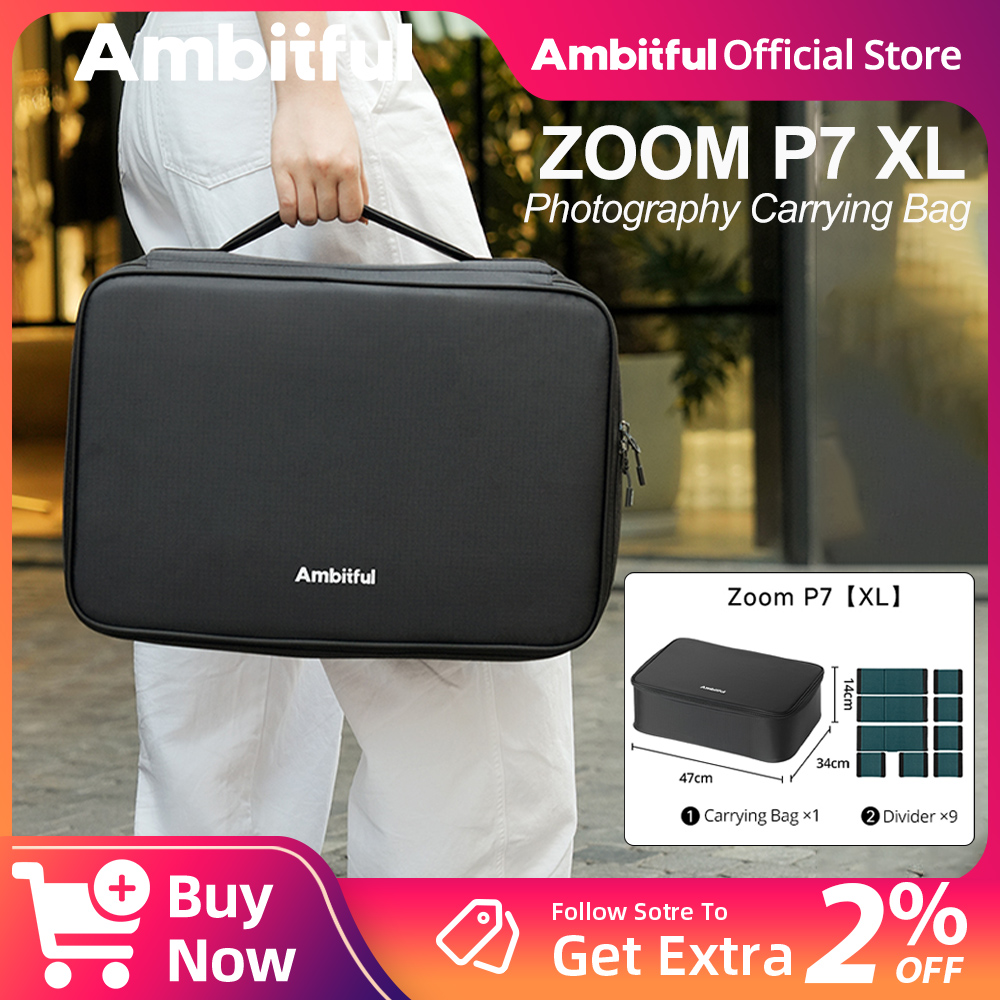 Drone Cinematic - Ambitful ZOOM P7II XL Borsa da