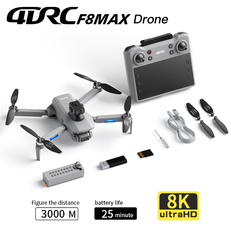 Drone Cinematic - F8 MAX GPS Drone Professionale 8K