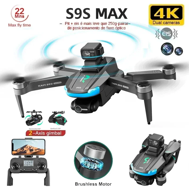 NUOVO S9S MAX MINI Drone 4K 2  - Drone Cinematic recensione e prezzo