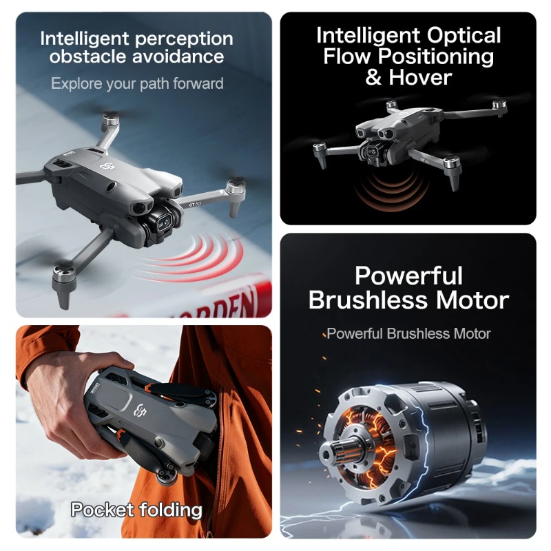 Drone Lenovo GT50 8K HD con Sc - Drone Multispectral recensione e prezzo